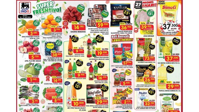 Katalog promo Superindo 26-29 Januari 2026 | Superindo