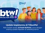 Dapatkan Hadiah Jutaan Rupiah Cuma dengan Update Singkat di TribunMe