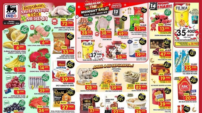 Cek Katalog Promo JSM Superindo 13-15 Maret 2026, Beras 5 kg Cuma Rp 69.900