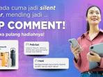 Komentar Apa Saja Bisa Menang Hadiah, Yuk Ikutan Top Comment TribunX