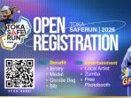 TOKASAFE RUN 2026 Siap Guncang Megamas! Event Lari Seru dengan Doorprize Melimpah & Grandprize Emas Batangan