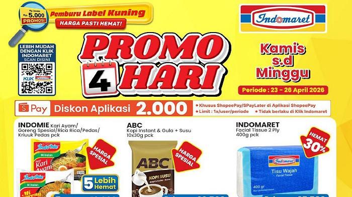 Cek Katalog Promo Indomaret pada 23-26 April 2026 Mulai Rp 11.500