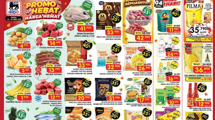 Cek Katalog Promo JSM Superindo 3-5 April 2026 Murah Banget Nugget Cuma Rp 33.900