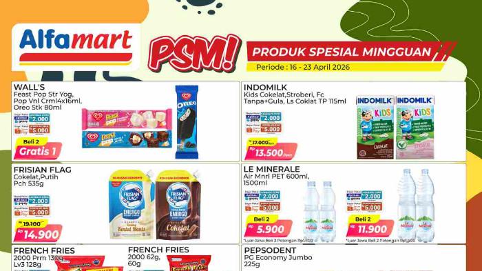 Katalog promo PSM Alfamart 16-23 April 2026 | Alfamart