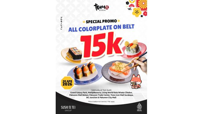 Katalog promo Tom Sushi | Instagram