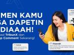 Komentarmu Bisa Jadi Sorotan dan Raih Hadiah Jutaan Rupiah di TribunX