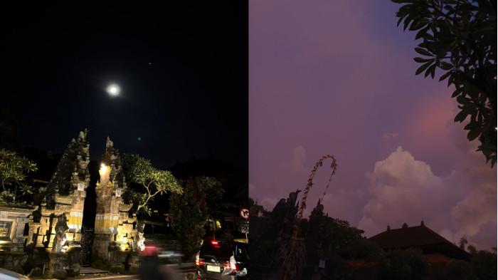 Parii NM membagikan momen senja di Central Ubud | TribunX