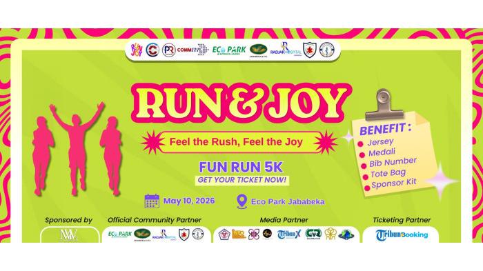 Run and Joy Siap di Gelar, Cara Seru Menikmati Hidup Sehat di Akhir Pekan