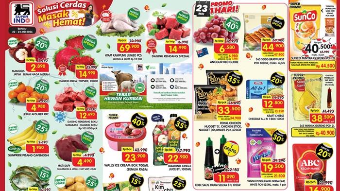 Cek Katalog Promo JSM Superindo 22-24 Mei 2026: Diskon Minyak Goreng dan Sabun