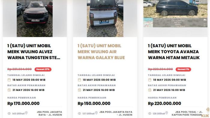 Katalog mobil lelang di BPA Fair 2026 | bpafair.com