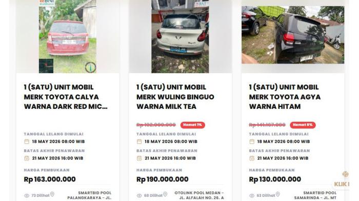 Katalog mobil lelang di BPA Fair 2026 | bpafair.com