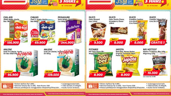 Katalog promo JSM Alfamart 8-10 Mei 2026 | Instagram @alfamart
