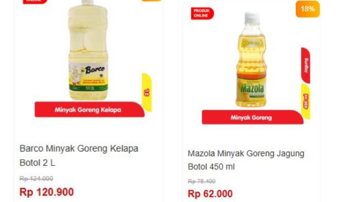 Katalog promo minyak goreng di Alfamart | Alfamart