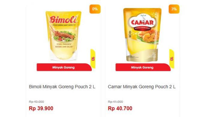 Katalog promo minyak goreng di Alfamart | Alfamart