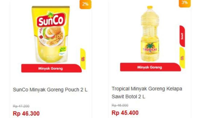 Katalog promo minyak goreng di Alfamart | Alfamart