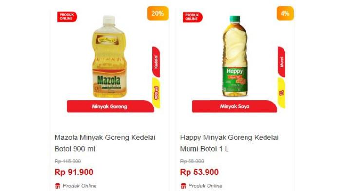 Katalog promo minyak goreng di Alfamart | Alfamart
