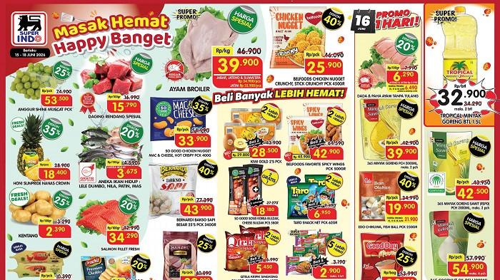 Cek Katalog Promo Superindo 15-18 Juni 2026 up to 40 Persen Ada Anggur Muscat, Salmon hingga Minyak Goreng