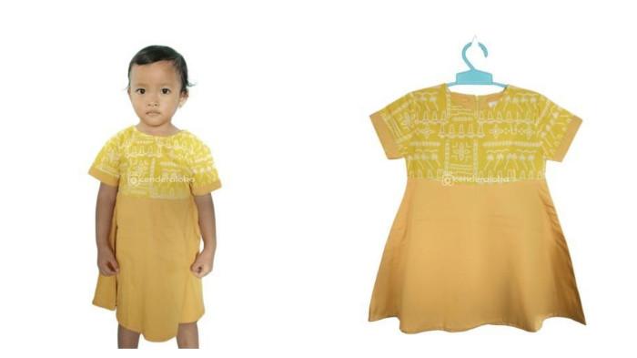 Dress Batik Anak Bahan Katun | Cenderaloka 
