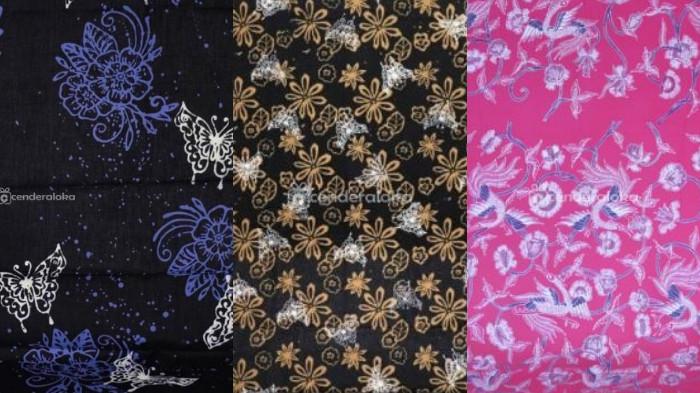 Ilustrasi warna kain batik | Cenderaloka 