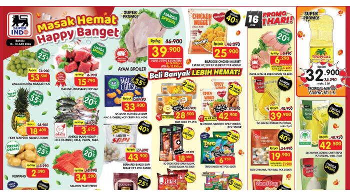 Katalog promo Superindo 15-18 Juni 2026 | Superindo